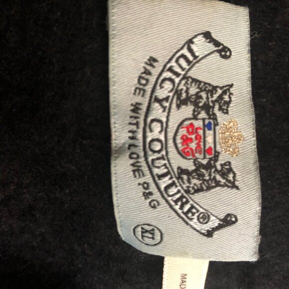 Vintage black 100% cashmere Juicy Couture mini dress - size Large - Picture 4 of 4